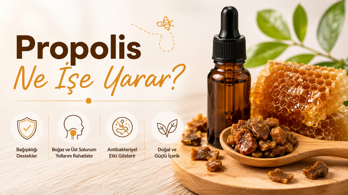 Propolis Ne İşe Yarar? Faydaları, Kullanımı ve Merak Edilenler