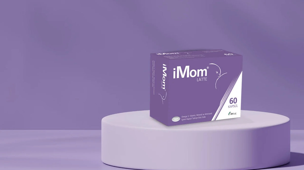 iMom Latte: Hamilelik ve Emzirme Döneminde Omega 3 Desteği