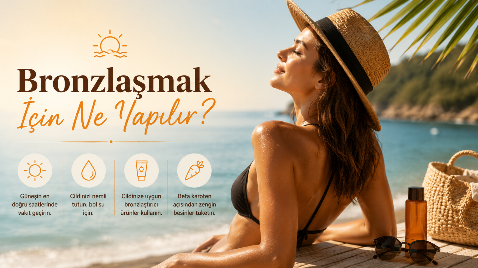 Bronzlaşmak İçin Ne Yapılır? Sağlıklı ve Kalıcı Bronzluk İçin İpuçları