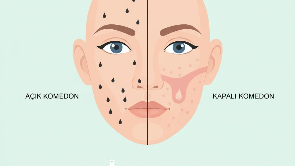 Komedon Nedir? Kapalı ve Açık Komedon Farkları