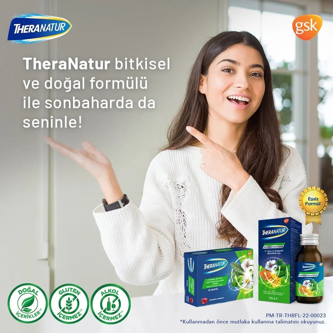Theranatur Doğal İçerikli Öksürük Şurubu ile Hızlı ve Etkili Rahatlama