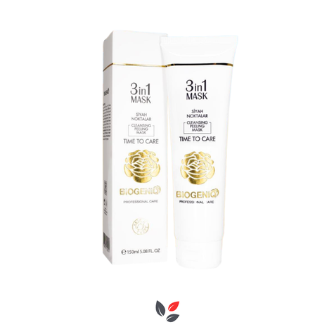 3 in 1 Siyah Noktalar İçin Maske