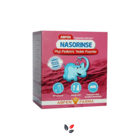 Abfen Nasorinse Plus Pediatrik 50 Yedek Poşet