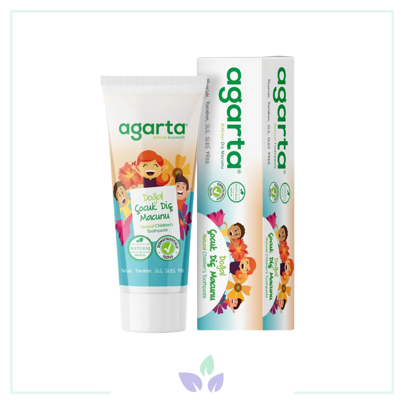 Agarta Doğal Çocuk Diş Macunu Çilekli 75 ml