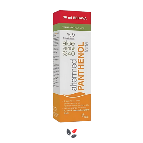 Altermed Panthenol Forte %9 Aloe Vera %40 Vücut Sütü 230 ml