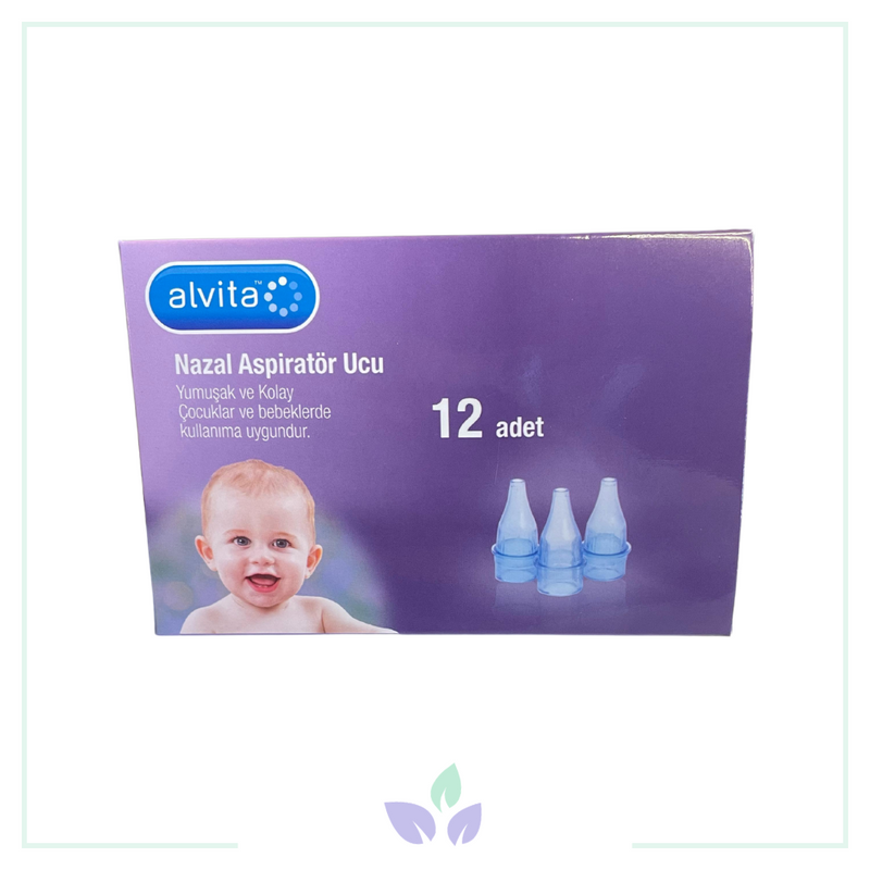 Alvita Nazal Aspiratör 12 Adet Yedek Uç