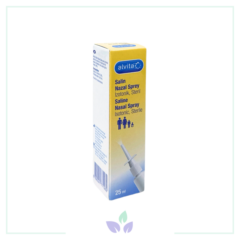 Alvita Salin Nazal Sprey 25 ml