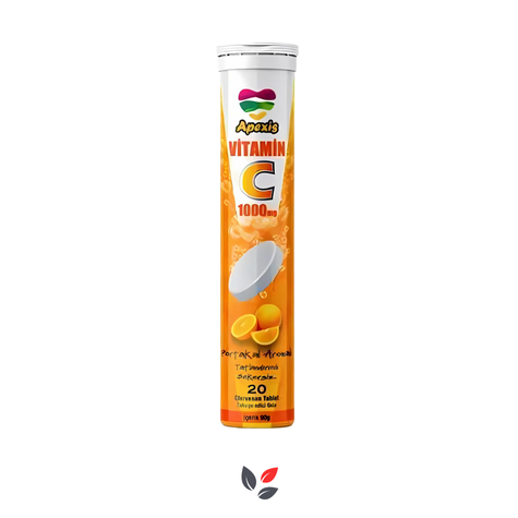 Apexis Vitamin C 1000 mg 20 Efervesan Tablet