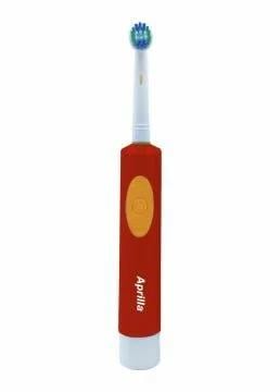 Aprilla ATB-8716 Döner Başlıklı Pilli Diş Fırçası Kırmızı