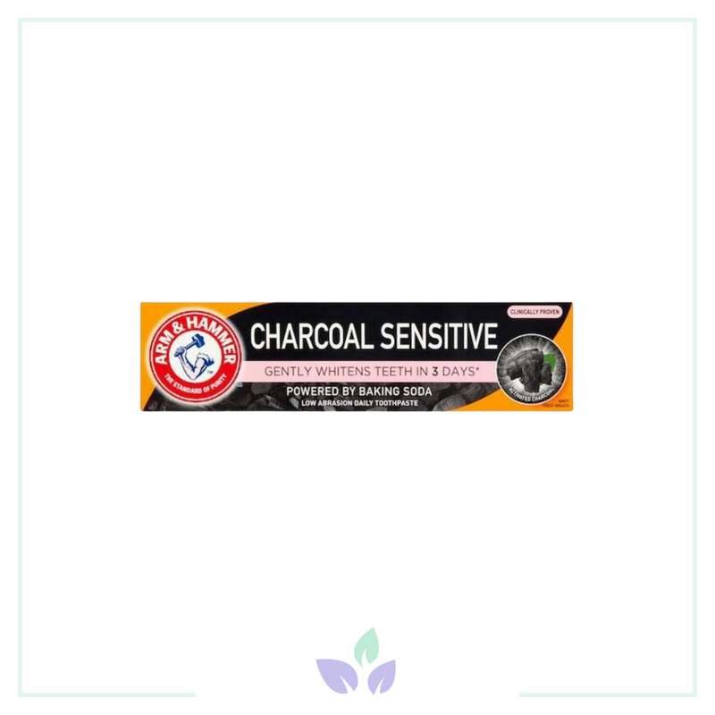 Arm Hammer Charcoal Sensitive Aktif Kömürlü Diş Macunu 75 ml