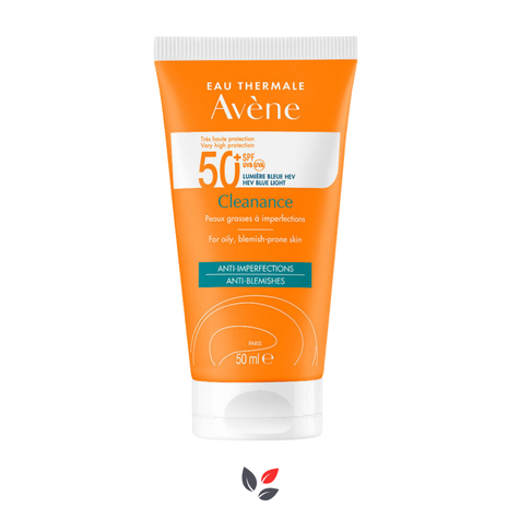 Avène Cleanance SPF 50+ – Yağlı Ciltler İçin Güneş Fluidi 50 ml