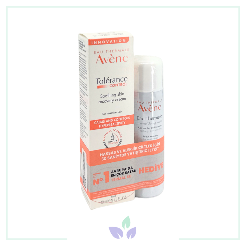 Avene Tolerance Control Krem 40 ml ve Termal Su 50 ml 2li Set