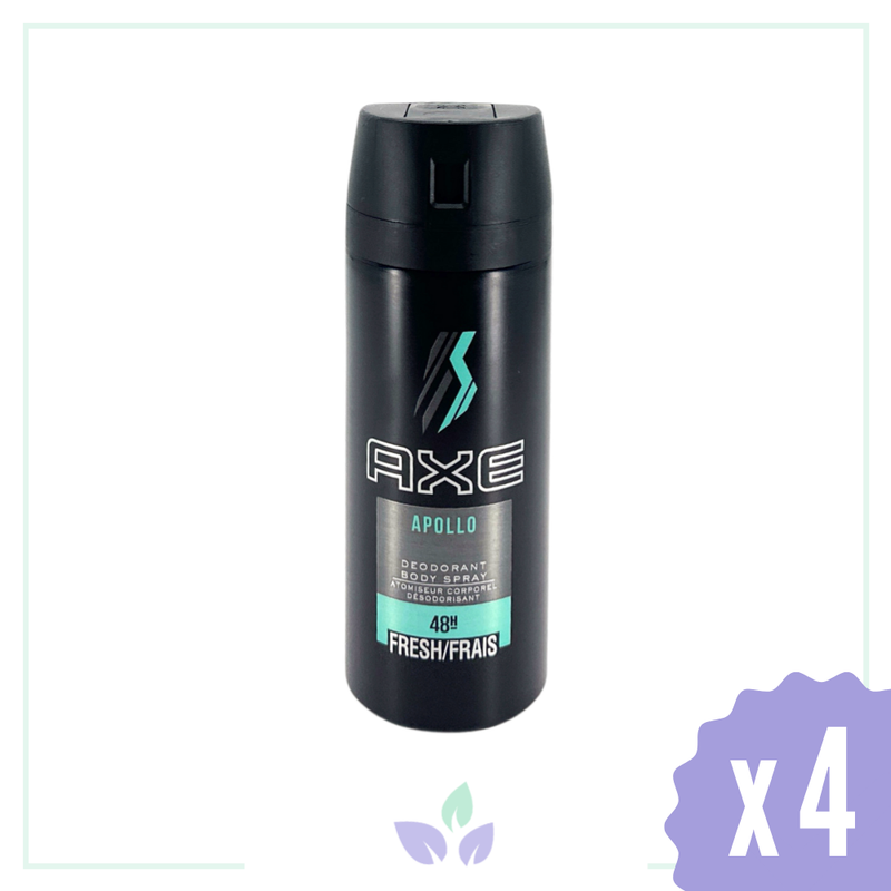 Axe Apollo Erkek Deodorant Sprey 150 ml 4 Adet
