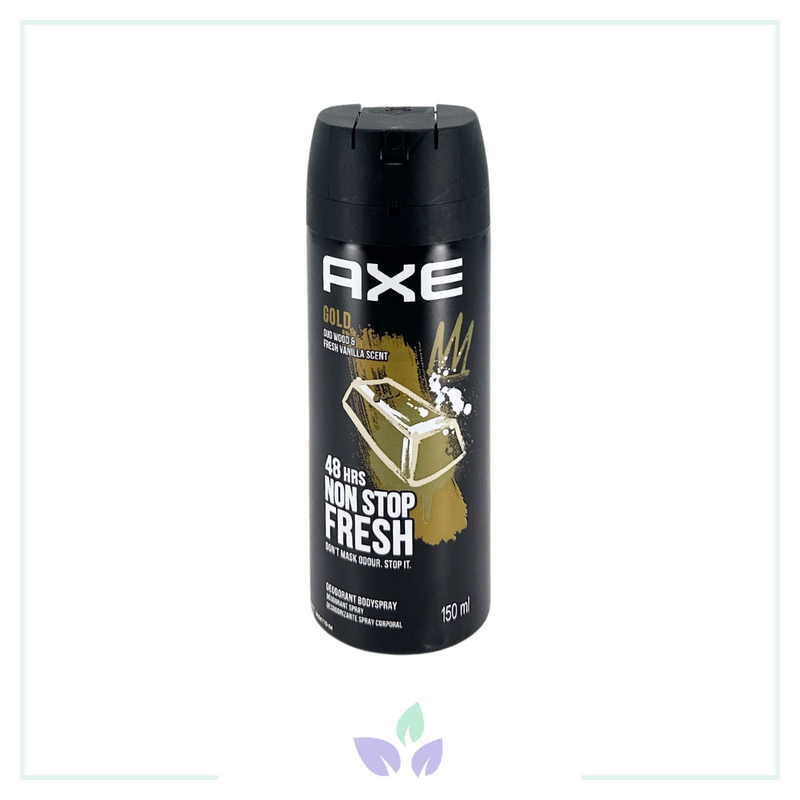 Axe Gold Oud Wood & Dark Vanilla Erkek Deodorant Sprey 150 ml