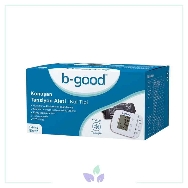 B Good Koldan Ölçer Türkçe Konuşan Dijital Tansiyon Aleti