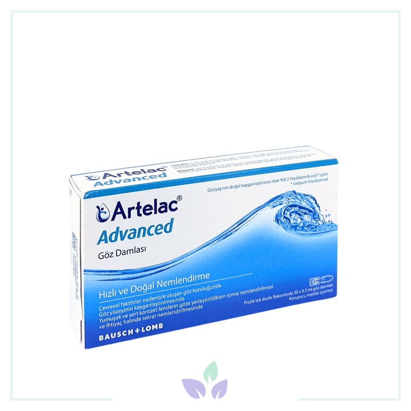 Bausch Lomb Artelac Advanced Göz Damlası 0,5 Ml X 30 Adet