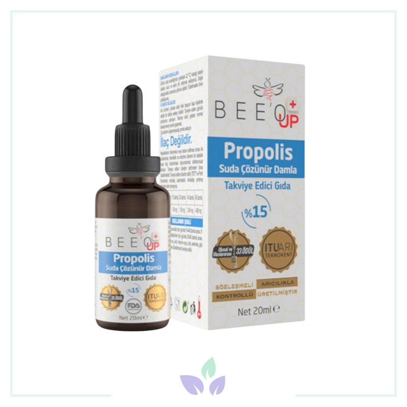 Bee'O Up %15 Propolis İçeren Suda Çözünür Damla 20ML