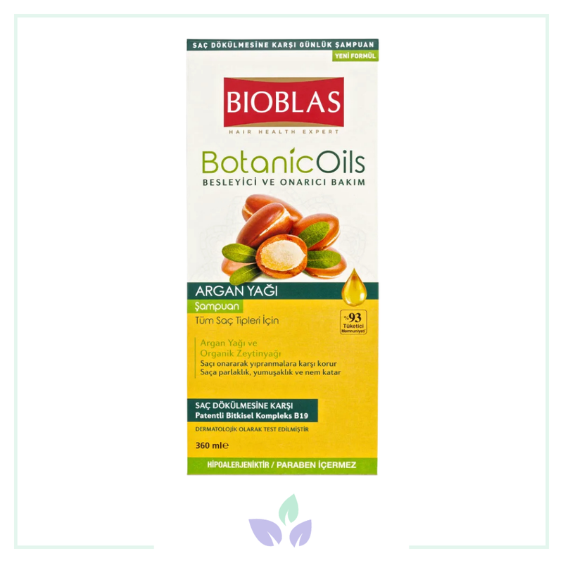 Bioblas Botanic Oils Argan Yağı Şampuan 360 Ml