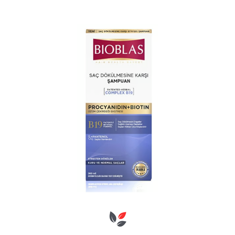 Bioblas Procyanidin Biotin Anti Stres Saç Dökülmesine Karşı Şampuan 360 ml