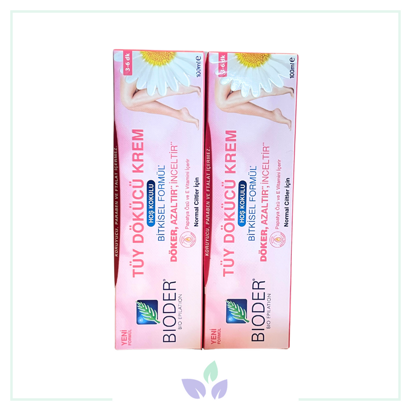 Bioder Bitkisel Formül Tüy Dökücü Krem 100 + 100 ml