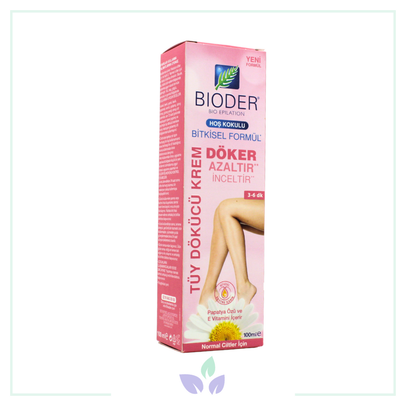 Bioder Bitkisel Formül Tüy Dökücü Krem 100 ml