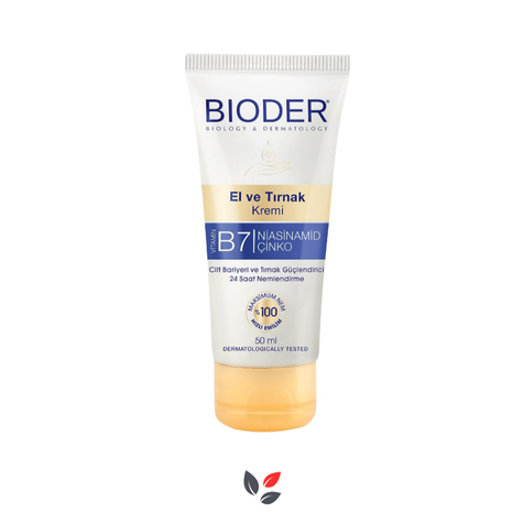 Bioder El ve Tırnak Kremi 50 ml
