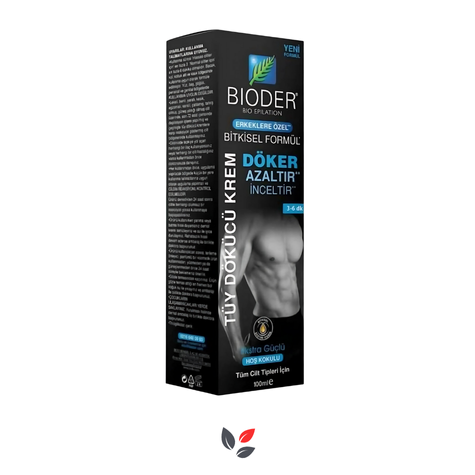 Bioder Erkekler İçin Tüy Dökücü Krem 100ml