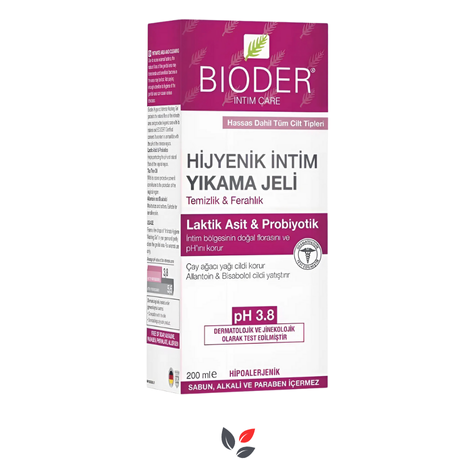 Bioder Hijyenik İntim Yıkama Jeli 200 ml