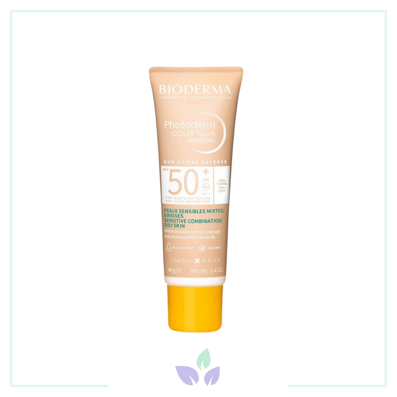 Bioderma Photoderm Cover Touch Mineral Spf50+ 40 gr  Very Light