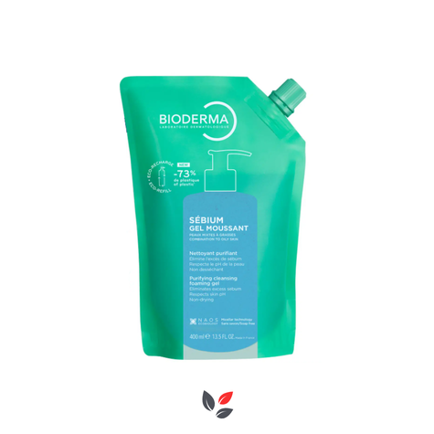 Bioderma Sebium Foaming Gel Refill 400 ml