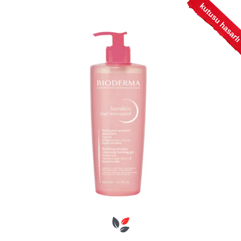 Bioderma Sensibio Gel Moussant Foaming Gel 500 ml - KUTUSU HASARLI
