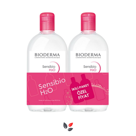 Bioderma Sensibio H2O 500 ml 2 Adet Yüz Temizleme Suyu