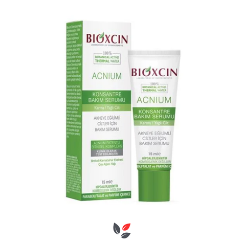 Bioxcin Acnium Karma ve Yağlı Ciltler İçin Konsantre Bakım Serumu 15 ml
