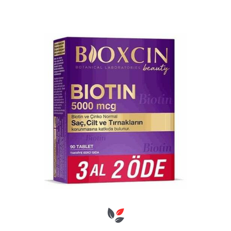 Bioxcin Biotin 5000 mcg 30 Tablet 3'lü