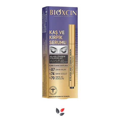Bioxcin Kolajen ve Hyaluronik Asit İçerikli Kaş ve Kirpik Serumu