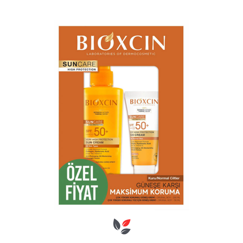 Bioxcin Suncare Kuru ve Normal Ciltler İçin Sprey 200 ml + Krem 50 ml