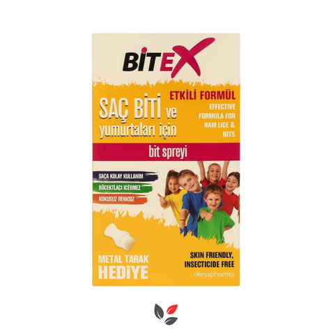 Bitex Bit Spreyi 100 ml Metal Tarak Hediyeli