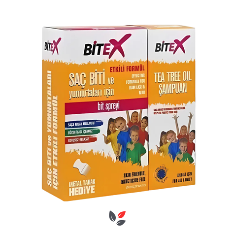 Bitex Bit Spreyi 100 ml + Şampuan 150 ml Çelik Tarak Hediyeli
