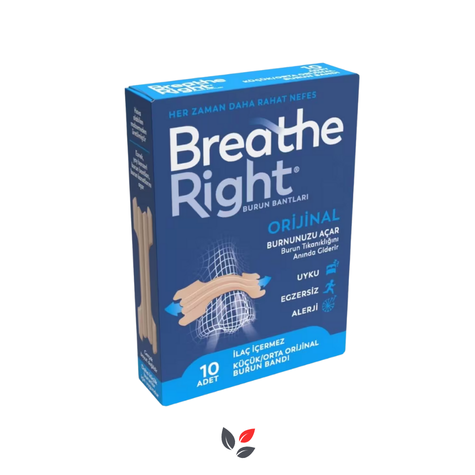 Breathe Right Klasik Burun Bandı 10'lu