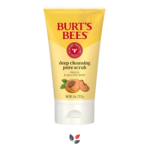 Burt's Bees D. Clean Pore Scrub Peach 113.3 Gr