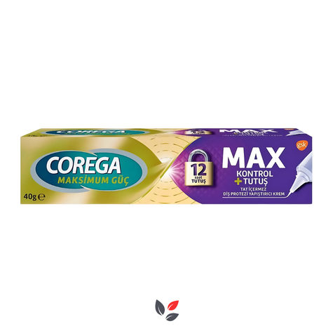 Corega Maksimum Kontrol Diş Protezi Yapıştırıcı Krem 40 gr