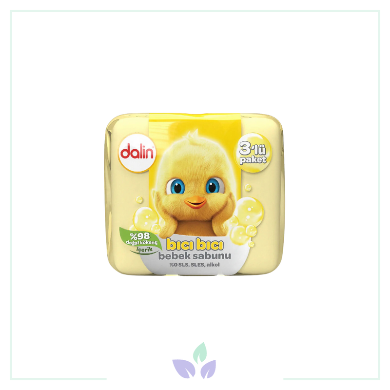 Dalin Bebek Bıcı Bıcı Sabunu 3 lü