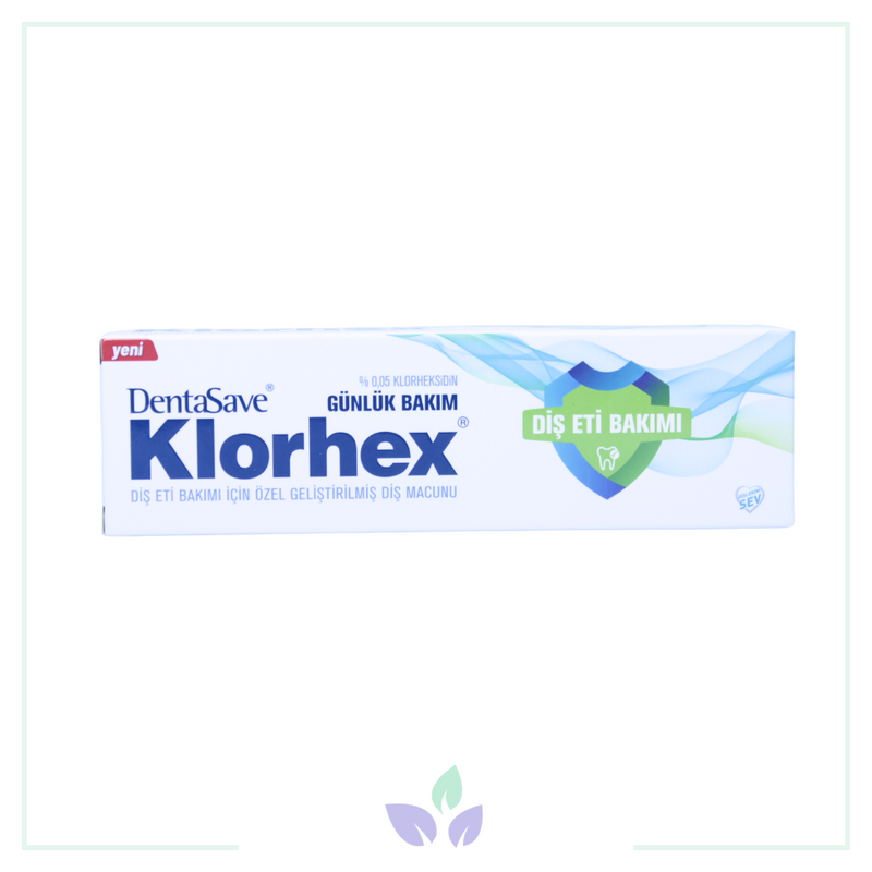Dentasave Klorhex Diş Macunu 75 Ml - 0,5 Günlük Bakım & Diş Eti Problemleri