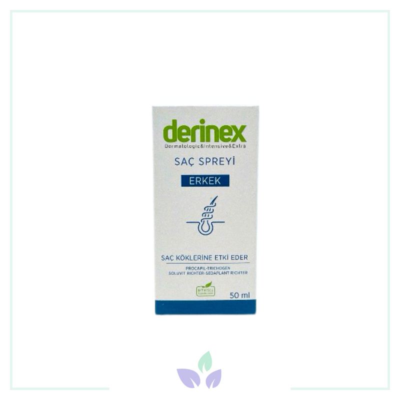 Derinex Saç Spreyi Erkek 50ml