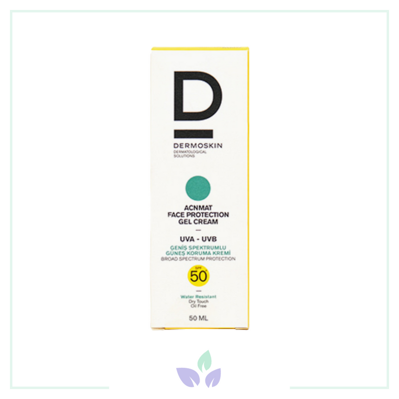 Dermoskin AcnMat SPF 50+ Güneş Koruyucu Jel Krem 50 ml