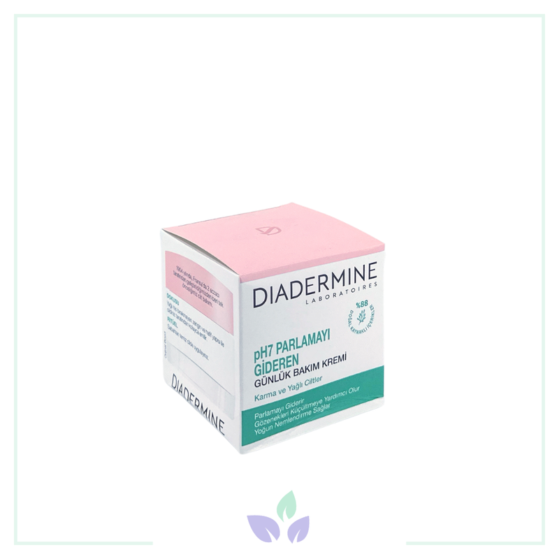 Diadermine PH7 Essential Care Parlamayı Gideren Nemlendirici Bakım Kremi 50 ml