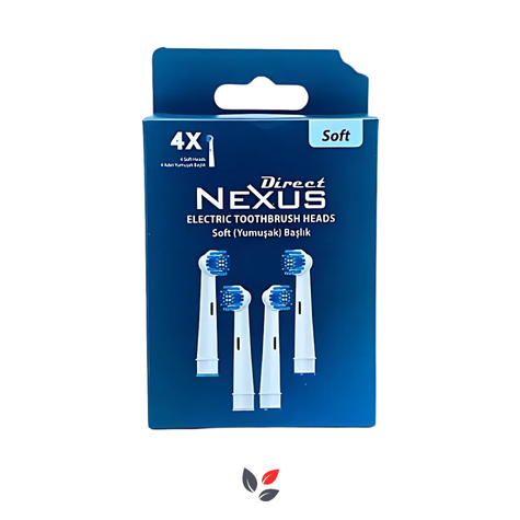 Direct Nexus Elektrikli Diş Fırçası Yedek Başlık 4'lü Soft