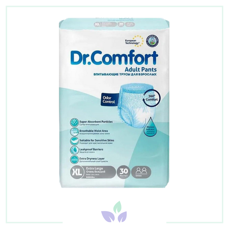 Dr Comfort Yetişkin Emici Külot Extra Large 30lu