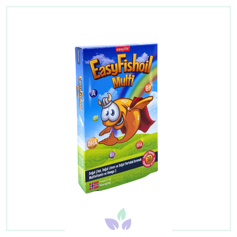 Easy Fish Oil Multi 30 Jel Tablet