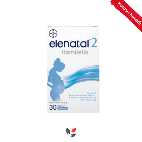 Elenatal 2 30 Kapsül - KUTUSU HASARLI